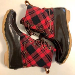 Sperry Topsider Plaid Duck Boot